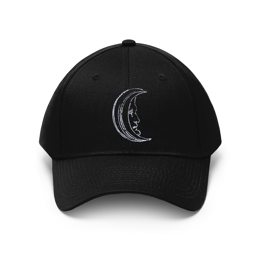 Celestial Crescent - Ebroidered Cap